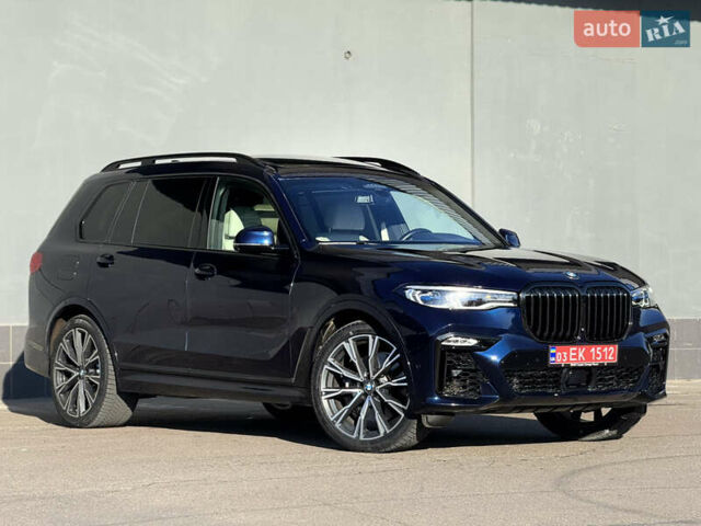 Синий БМВ X7, объемом двигателя 4.4 л и пробегом 100 тыс. км за 64900 $, фото 2 на Automoto.ua