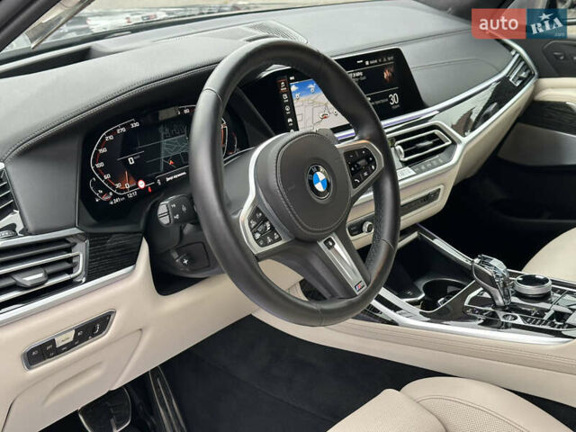 Синий БМВ X7, объемом двигателя 3 л и пробегом 79 тыс. км за 72900 $, фото 9 на Automoto.ua