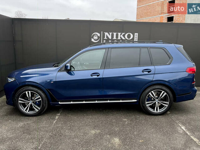 Синий БМВ X7, объемом двигателя 2.99 л и пробегом 49 тыс. км за 93000 $, фото 4 на Automoto.ua