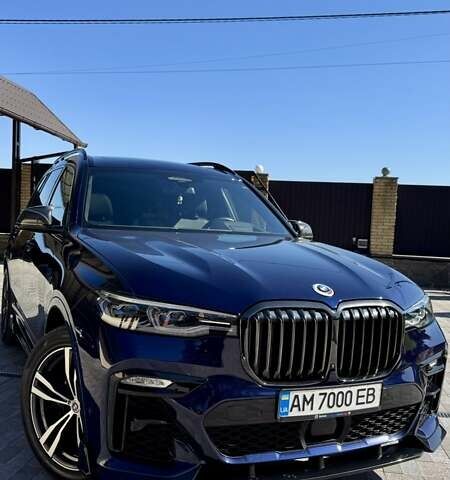 Синий БМВ X7, объемом двигателя 4.39 л и пробегом 56 тыс. км за 79999 $, фото 7 на Automoto.ua