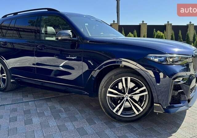 Синий БМВ X7, объемом двигателя 4.39 л и пробегом 56 тыс. км за 82999 $, фото 4 на Automoto.ua