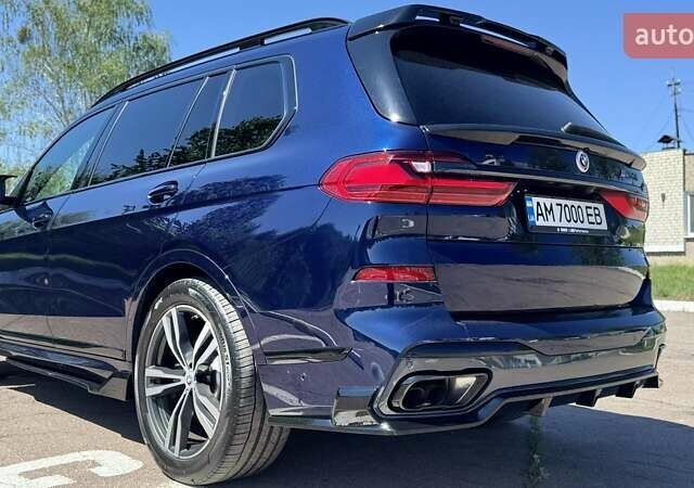 Синий БМВ X7, объемом двигателя 4.39 л и пробегом 56 тыс. км за 82999 $, фото 28 на Automoto.ua
