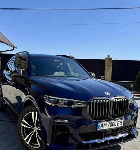 Синий БМВ X7, объемом двигателя 4.39 л и пробегом 56 тыс. км за 79999 $, фото 12 на Automoto.ua