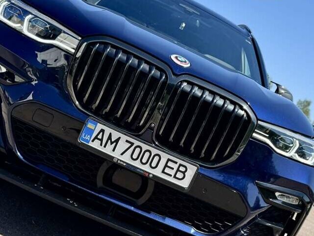 Синий БМВ X7, объемом двигателя 4.39 л и пробегом 56 тыс. км за 82999 $, фото 29 на Automoto.ua