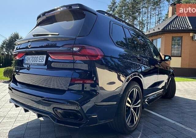 Синий БМВ X7, объемом двигателя 4.39 л и пробегом 56 тыс. км за 82999 $, фото 9 на Automoto.ua