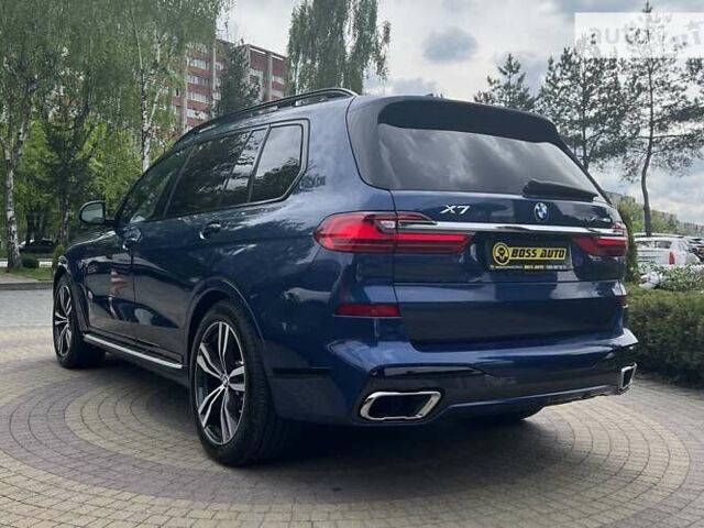 Синий БМВ X7, объемом двигателя 3 л и пробегом 8 тыс. км за 83000 $, фото 4 на Automoto.ua