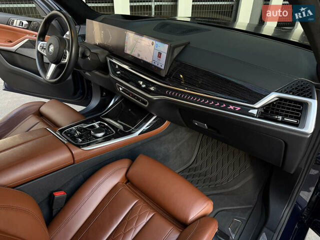 Синій БМВ X7, об'ємом двигуна 3 л та пробігом 17 тис. км за 89500 $, фото 8 на Automoto.ua