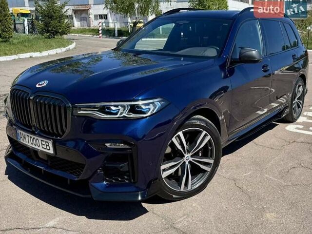 Синий БМВ X7, объемом двигателя 4.39 л и пробегом 56 тыс. км за 82999 $, фото 38 на Automoto.ua