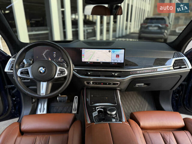 Синій БМВ X7, об'ємом двигуна 3 л та пробігом 17 тис. км за 89500 $, фото 11 на Automoto.ua