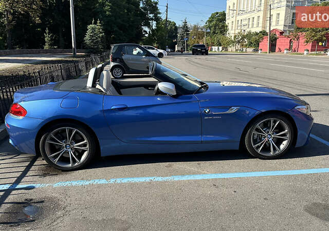 Синий БМВ Зет 4, объемом двигателя 3 л и пробегом 42 тыс. км за 27000 $, фото 1 на Automoto.ua
