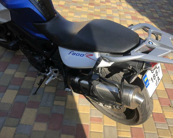 Синий БМВ F 800R, объемом двигателя 0.8 л и пробегом 28 тыс. км за 7100 $, фото 10 на Automoto.ua