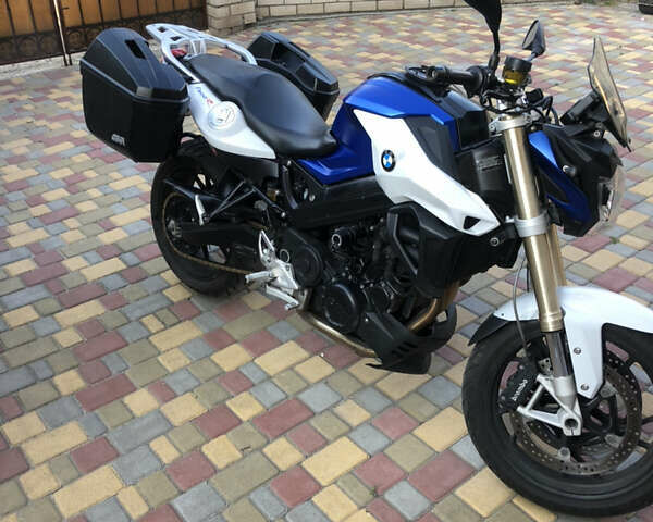 Синий БМВ F 800R, объемом двигателя 0.8 л и пробегом 28 тыс. км за 7100 $, фото 1 на Automoto.ua