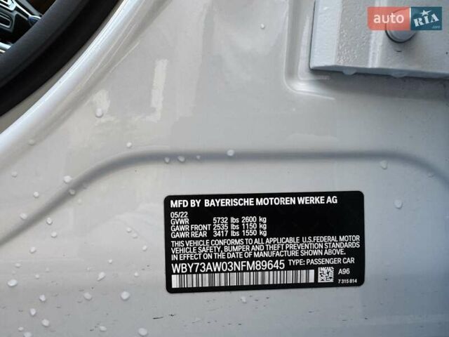 Белый БМВ i4, объемом двигателя 0 л и пробегом 49 тыс. км за 34000 $, фото 18 на Automoto.ua
