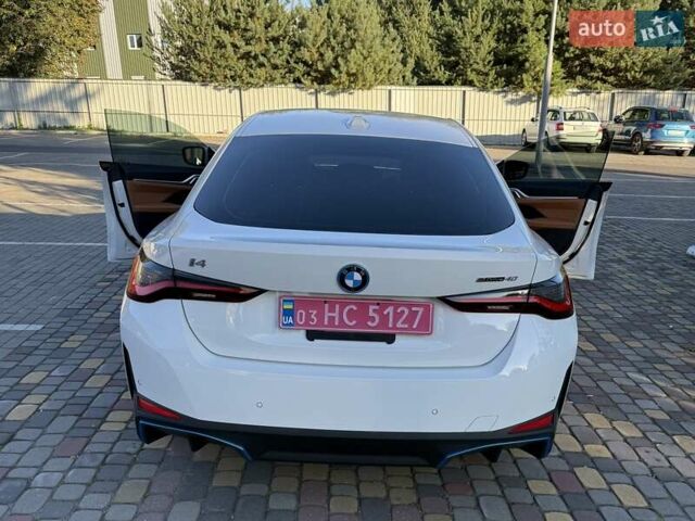 Белый БМВ i4, объемом двигателя 0 л и пробегом 39 тыс. км за 37000 $, фото 10 на Automoto.ua