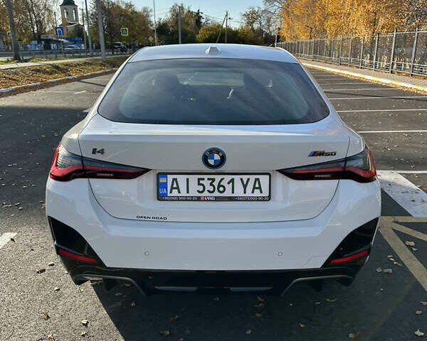 Белый БМВ i4, объемом двигателя 0 л и пробегом 1 тыс. км за 53000 $, фото 6 на Automoto.ua