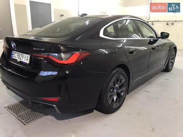Чорний БМВ i4, об'ємом двигуна 0 л та пробігом 4 тис. км за 38500 $, фото 1 на Automoto.ua