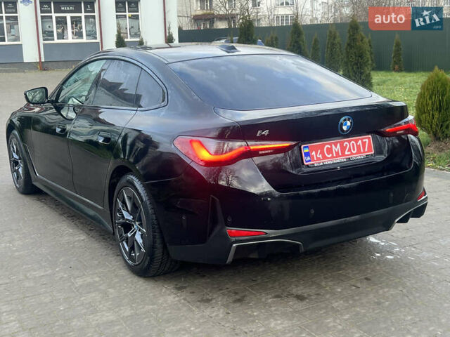 Черный БМВ i4, объемом двигателя 0 л и пробегом 38 тыс. км за 31200 $, фото 3 на Automoto.ua