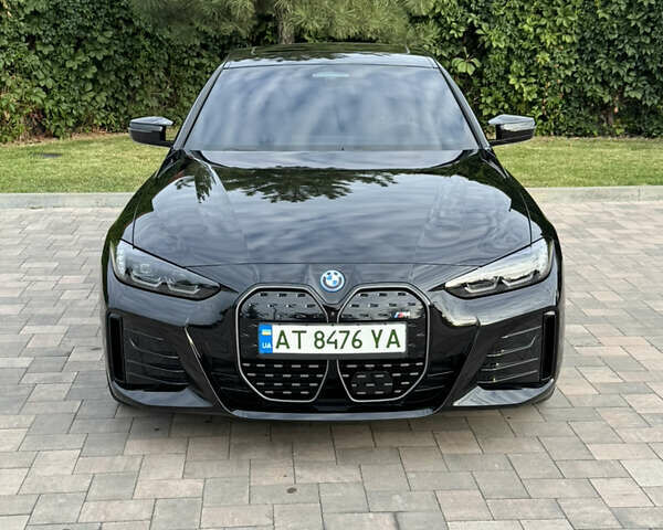 Черный БМВ i4, объемом двигателя 0 л и пробегом 1 тыс. км за 57000 $, фото 1 на Automoto.ua