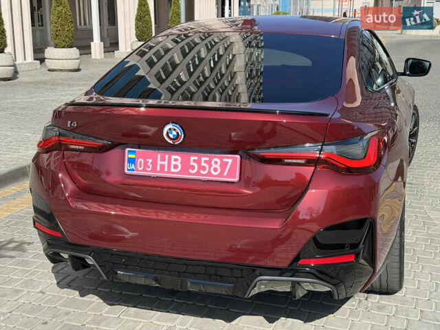Красный БМВ i4, объемом двигателя 0 л и пробегом 46 тыс. км за 43900 $, фото 5 на Automoto.ua