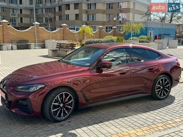 Красный БМВ i4, объемом двигателя 0 л и пробегом 46 тыс. км за 43900 $, фото 1 на Automoto.ua