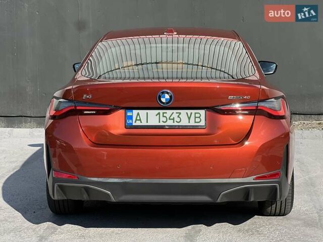 Красный БМВ i4, объемом двигателя 0 л и пробегом 35 тыс. км за 36700 $, фото 4 на Automoto.ua
