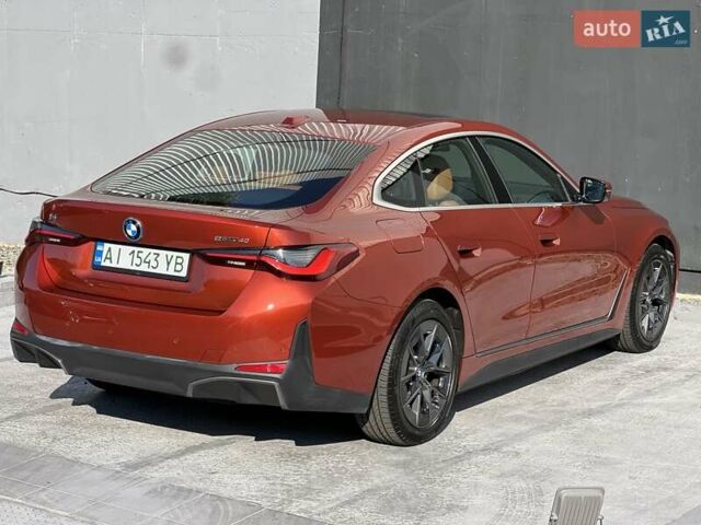 Красный БМВ i4, объемом двигателя 0 л и пробегом 35 тыс. км за 36700 $, фото 3 на Automoto.ua