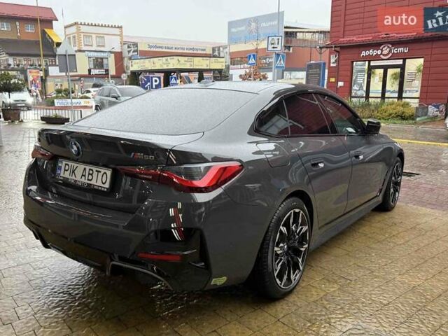 Серый БМВ i4, объемом двигателя 0 л и пробегом 47 тыс. км за 42900 $, фото 5 на Automoto.ua