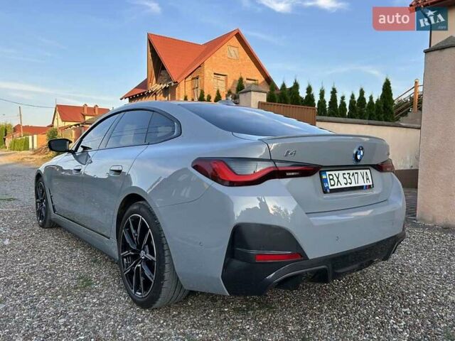 Серый БМВ i4, объемом двигателя 0 л и пробегом 36 тыс. км за 45999 $, фото 9 на Automoto.ua