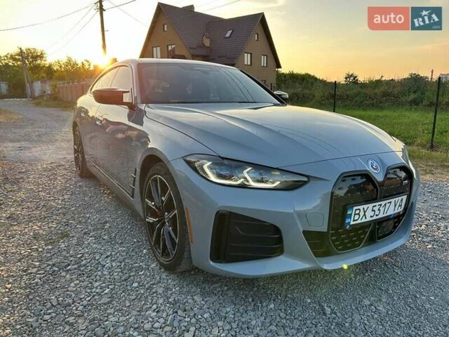 Серый БМВ i4, объемом двигателя 0 л и пробегом 36 тыс. км за 45999 $, фото 1 на Automoto.ua