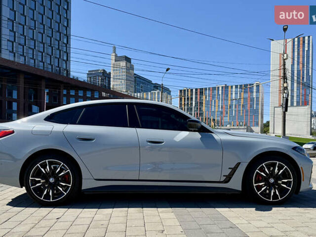 Серый БМВ i4, объемом двигателя 0 л и пробегом 34 тыс. км за 46500 $, фото 2 на Automoto.ua