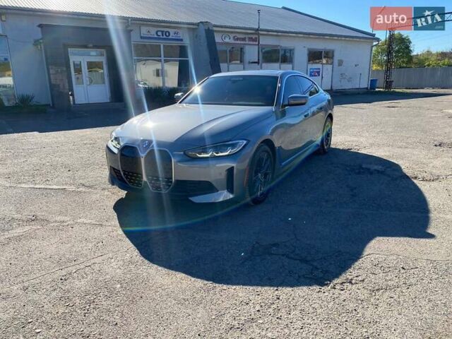 Серый БМВ i4, объемом двигателя 0 л и пробегом 15 тыс. км за 35777 $, фото 5 на Automoto.ua