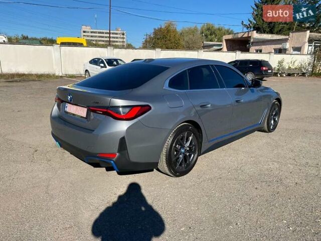 Серый БМВ i4, объемом двигателя 0 л и пробегом 15 тыс. км за 35777 $, фото 4 на Automoto.ua