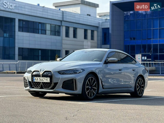 Серый БМВ i4, объемом двигателя 0 л и пробегом 4 тыс. км за 45000 $, фото 2 на Automoto.ua