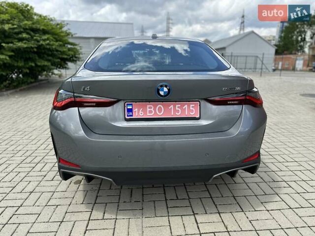 Серый БМВ i4, объемом двигателя 0 л и пробегом 7 тыс. км за 37000 $, фото 5 на Automoto.ua