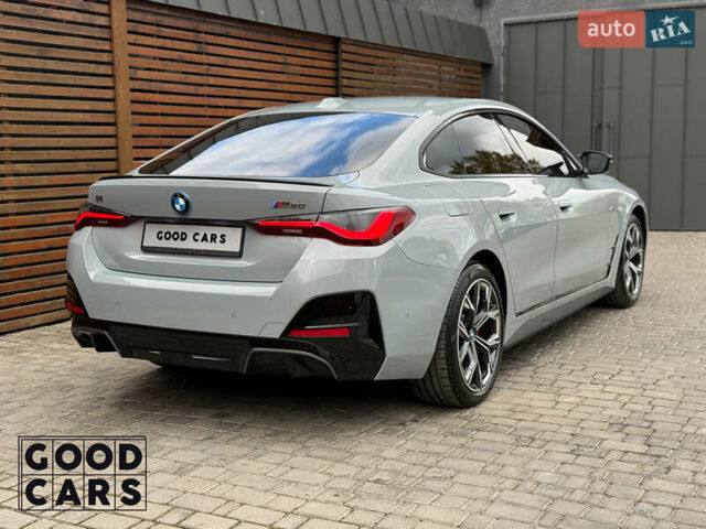 Серый БМВ i4, объемом двигателя 0 л и пробегом 9 тыс. км за 55000 $, фото 6 на Automoto.ua