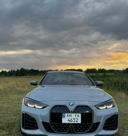 Серый БМВ i4, объемом двигателя 0 л и пробегом 25 тыс. км за 44600 $, фото 3 на Automoto.ua