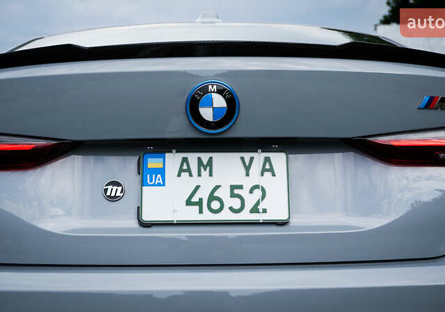 Серый БМВ i4, объемом двигателя 0 л и пробегом 25 тыс. км за 44600 $, фото 11 на Automoto.ua