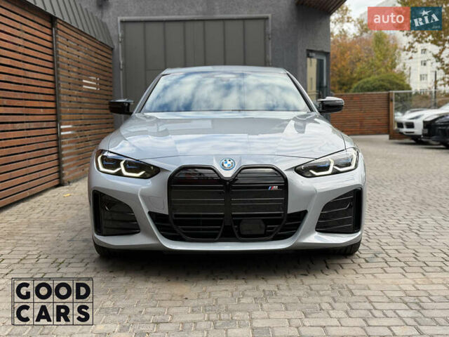 Серый БМВ i4, объемом двигателя 0 л и пробегом 9 тыс. км за 55000 $, фото 1 на Automoto.ua