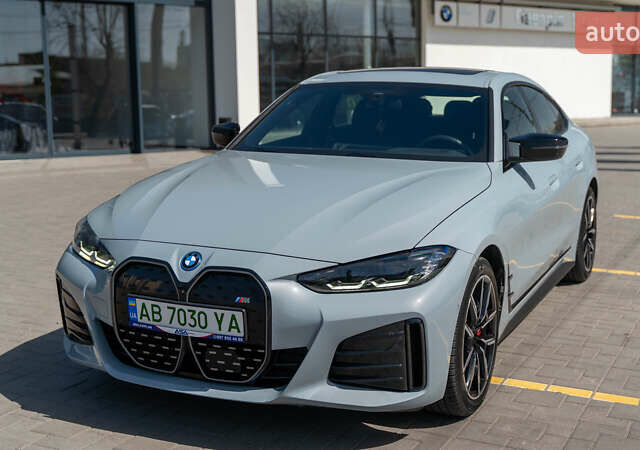 Серый БМВ i4, объемом двигателя 0 л и пробегом 6 тыс. км за 47000 $, фото 1 на Automoto.ua