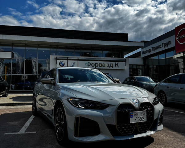Сірий БМВ i4, об'ємом двигуна 0 л та пробігом 23 тис. км за 45500 $, фото 2 на Automoto.ua