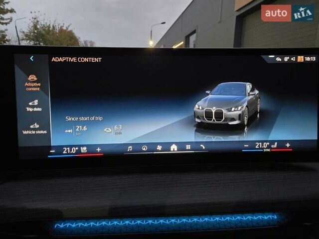 Серый БМВ i4, объемом двигателя 0 л и пробегом 1 тыс. км за 58000 $, фото 21 на Automoto.ua