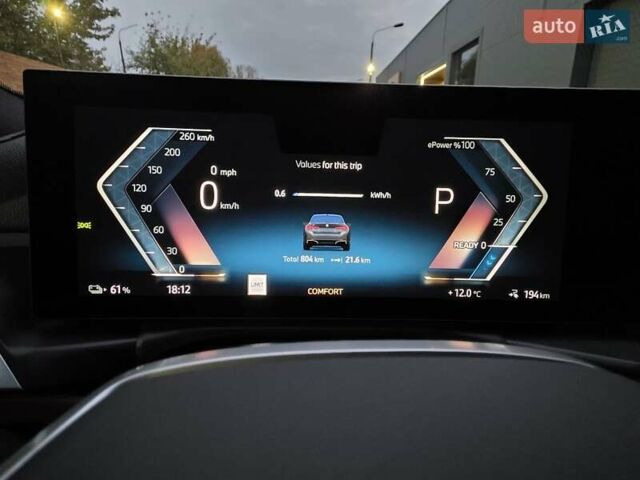 Серый БМВ i4, объемом двигателя 0 л и пробегом 1 тыс. км за 58000 $, фото 18 на Automoto.ua