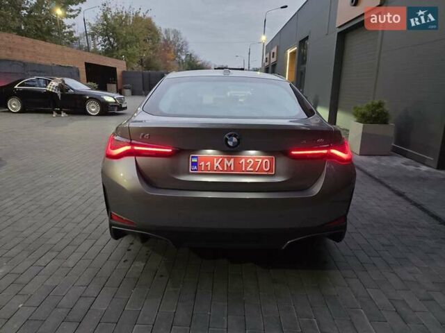 Серый БМВ i4, объемом двигателя 0 л и пробегом 1 тыс. км за 58000 $, фото 5 на Automoto.ua