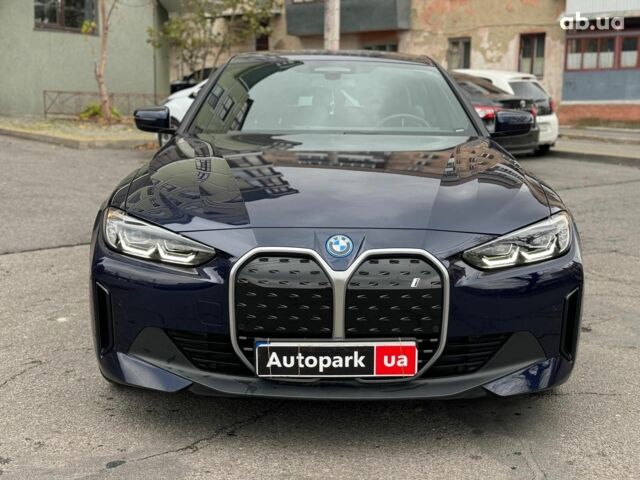 Синій БМВ i4, об'ємом двигуна 0 л та пробігом 16 тис. км за 32990 $, фото 1 на Automoto.ua