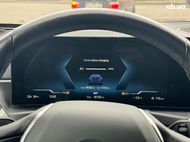 Синій БМВ i4, об'ємом двигуна 0 л та пробігом 16 тис. км за 32990 $, фото 32 на Automoto.ua