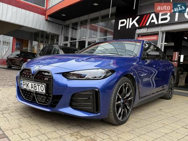 Синий БМВ i4, объемом двигателя 0 л и пробегом 23 тыс. км за 44900 $, фото 1 на Automoto.ua