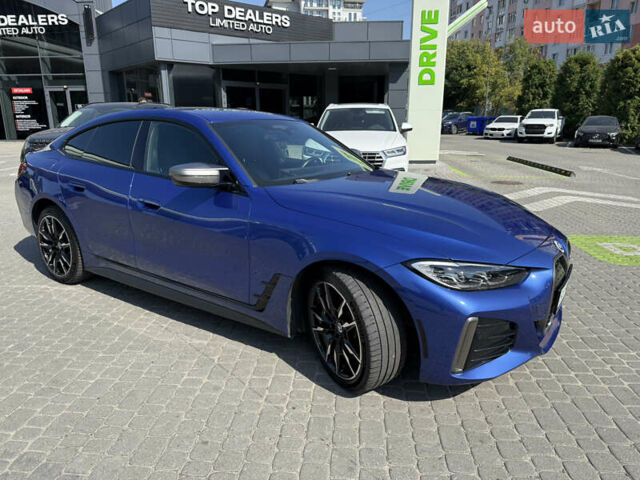 Синий БМВ i4, объемом двигателя 0 л и пробегом 36 тыс. км за 48500 $, фото 6 на Automoto.ua