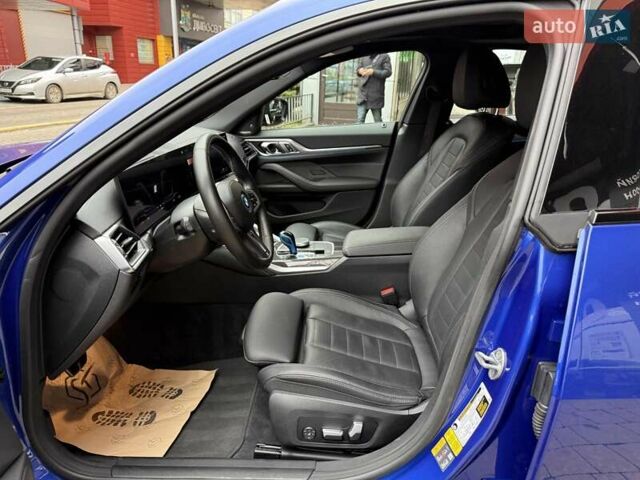 Синий БМВ i4, объемом двигателя 0 л и пробегом 23 тыс. км за 44900 $, фото 18 на Automoto.ua