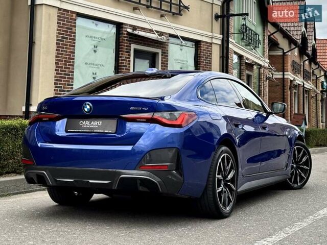 Синий БМВ i4, объемом двигателя 0 л и пробегом 16 тыс. км за 42500 $, фото 12 на Automoto.ua