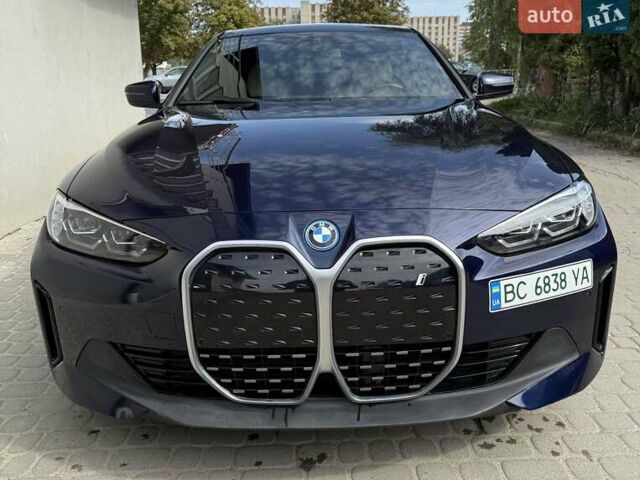 Синий БМВ i4, объемом двигателя 0 л и пробегом 15 тыс. км за 33500 $, фото 1 на Automoto.ua